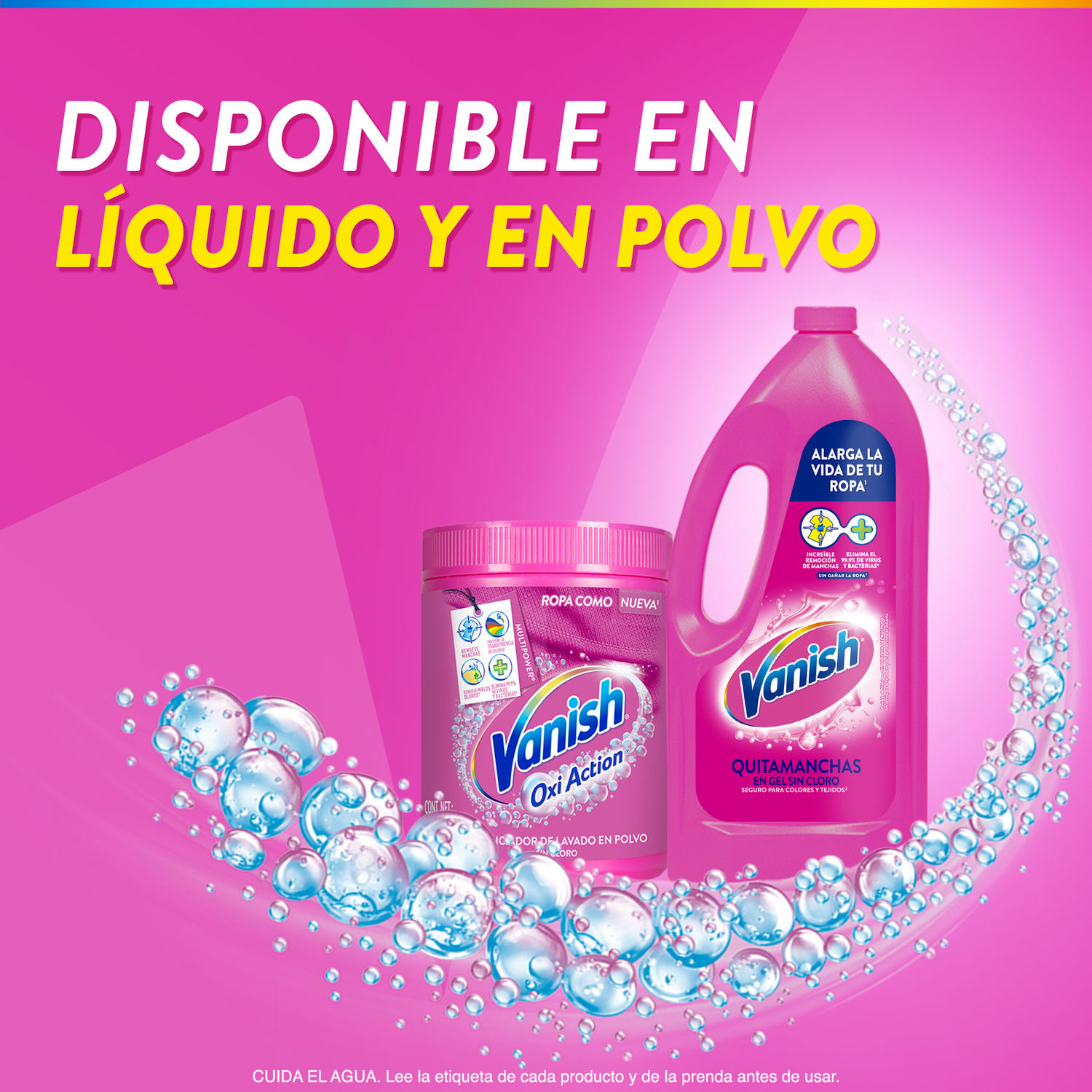 Comprar Quitamanchas Vanish Polvo Rosa -900gr