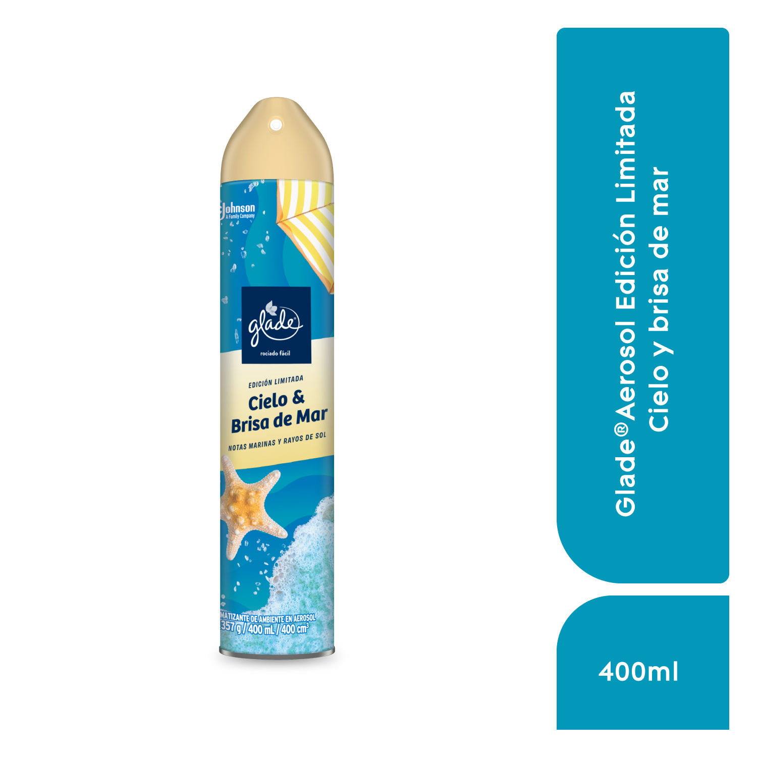 Desodorante Ambiental Aerosol Cielo Glade Lata 400 Ml