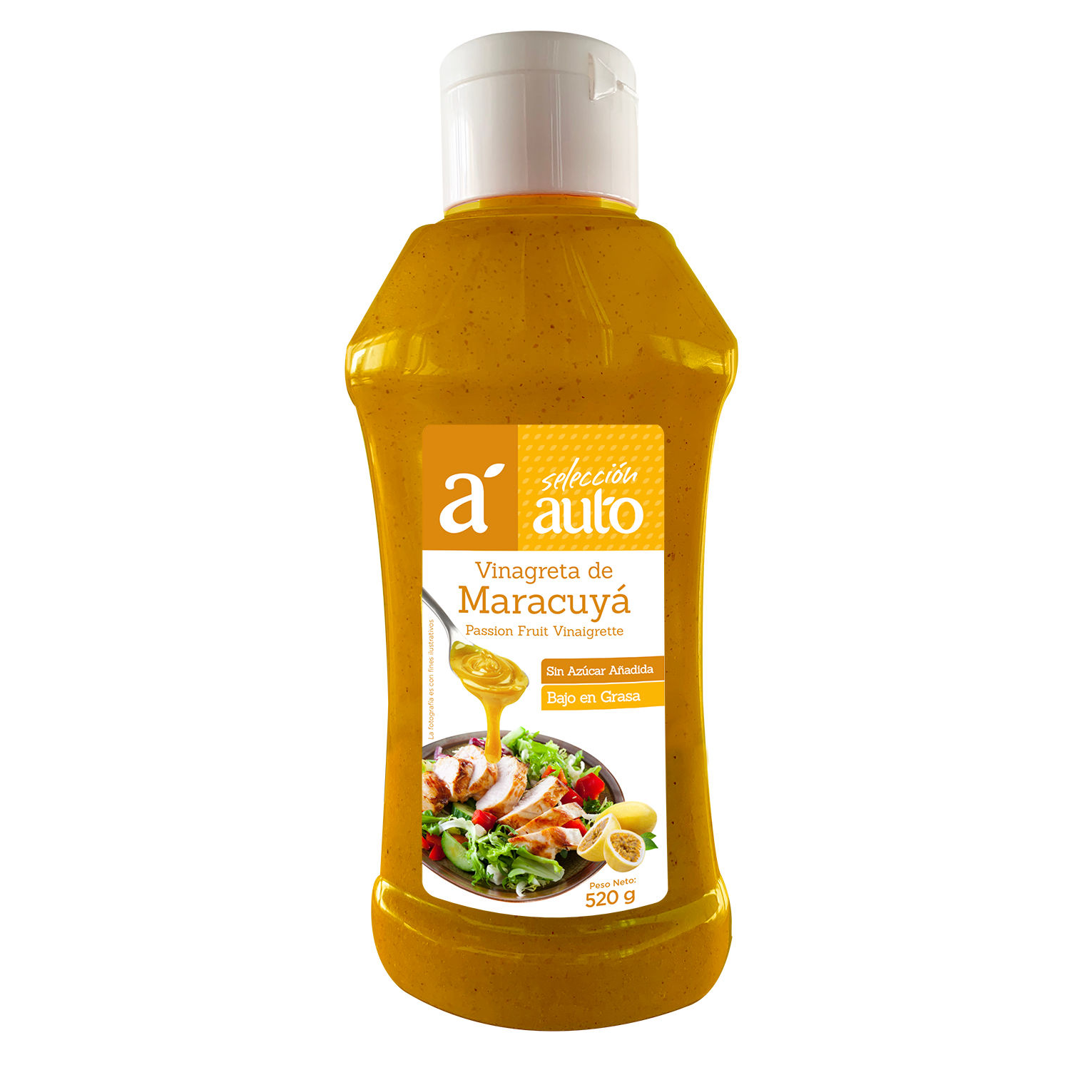 Aderezo Vinagreta Maracuya Selección Auto Envase 515 G