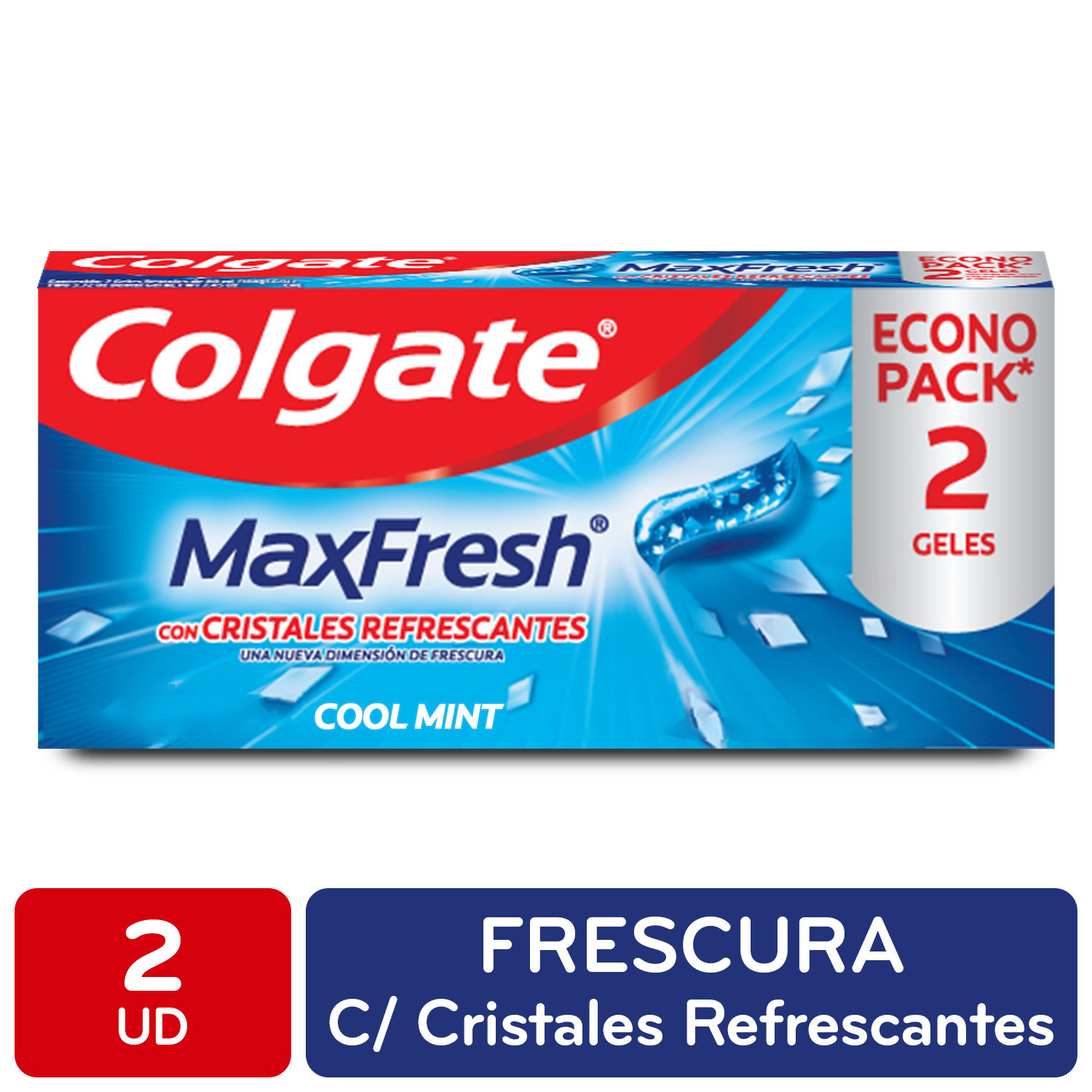 Crema Dental Cuidado Basico Max Fresh 2u Colgate