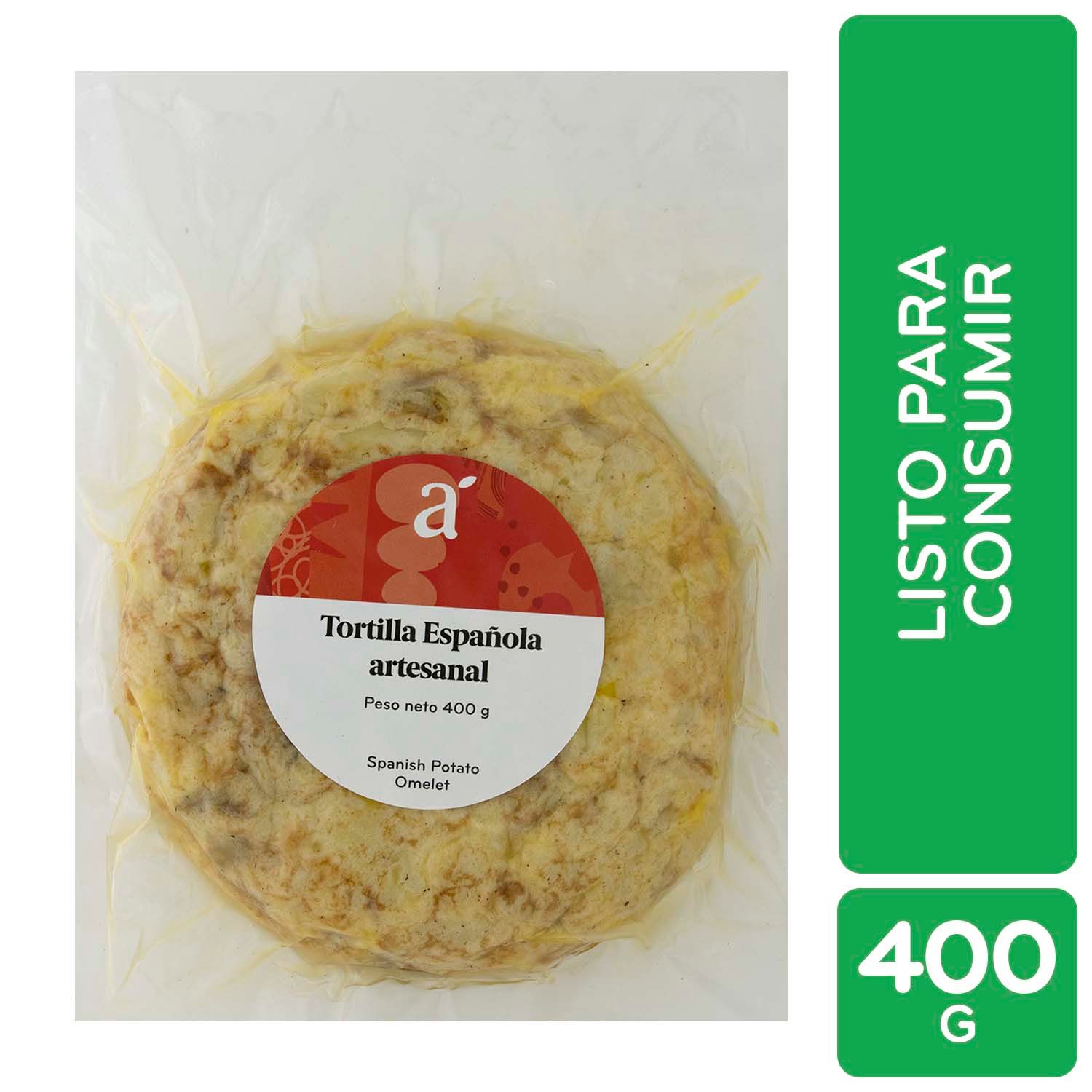 Tortilla Española Auto Mercado Unidad  400 G