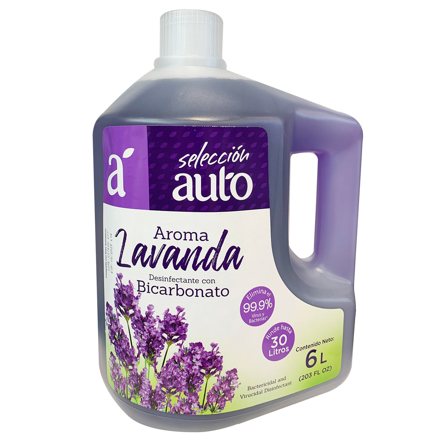 Desinfectante Liquido Lavanda Selección Auto Envase 6000 Ml