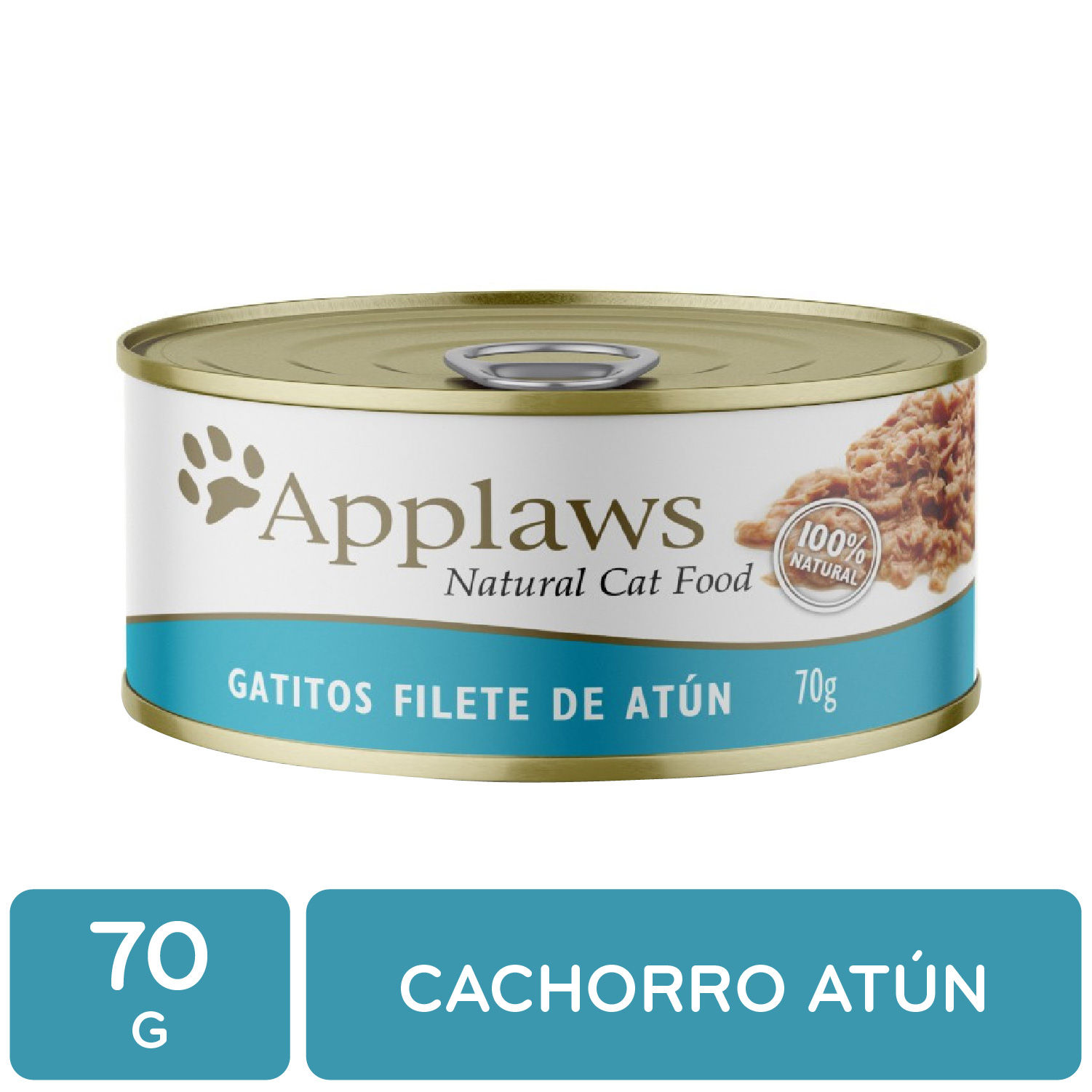 Alimento Gato Humedo Atun Con Cangrejo Applaws