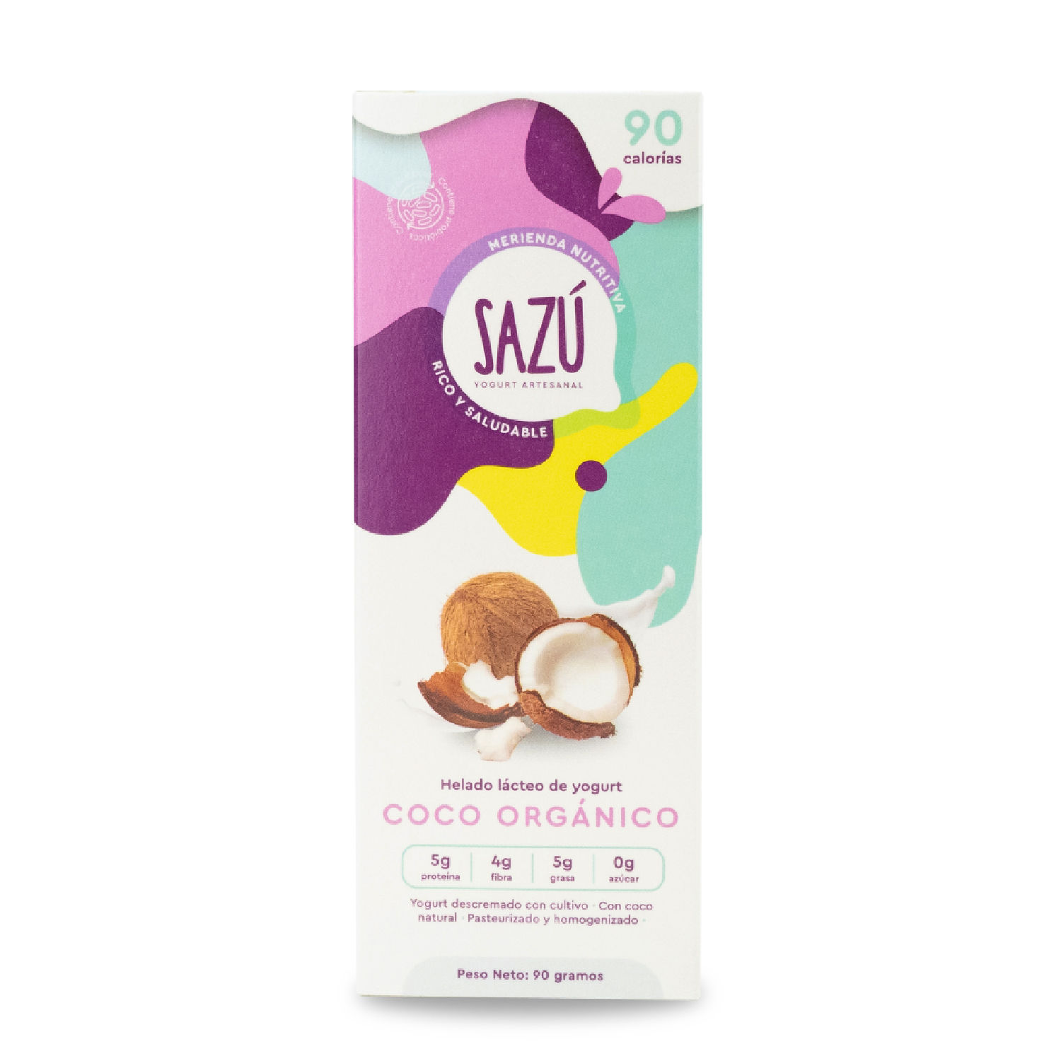 Paleta Yogurt Coco Sazu