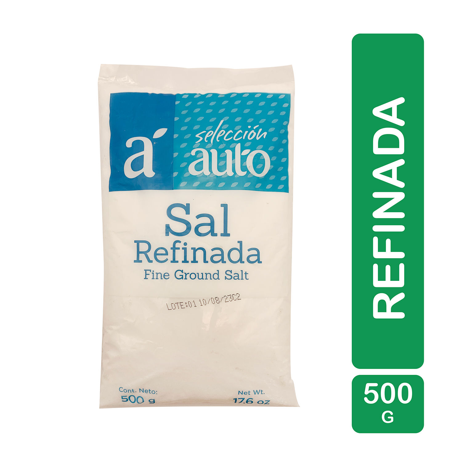 Sal Refinada Selección Auto Bolsa 500 G