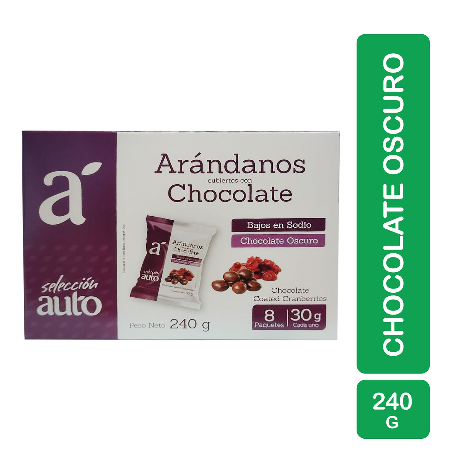 Arandano Con Chocolate Selección Auto Caja 240 G