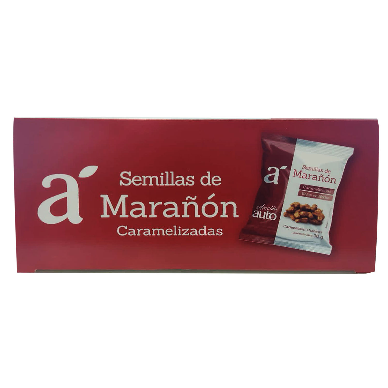 Marañon Caramelizadas Selección Auto Caja 240 G