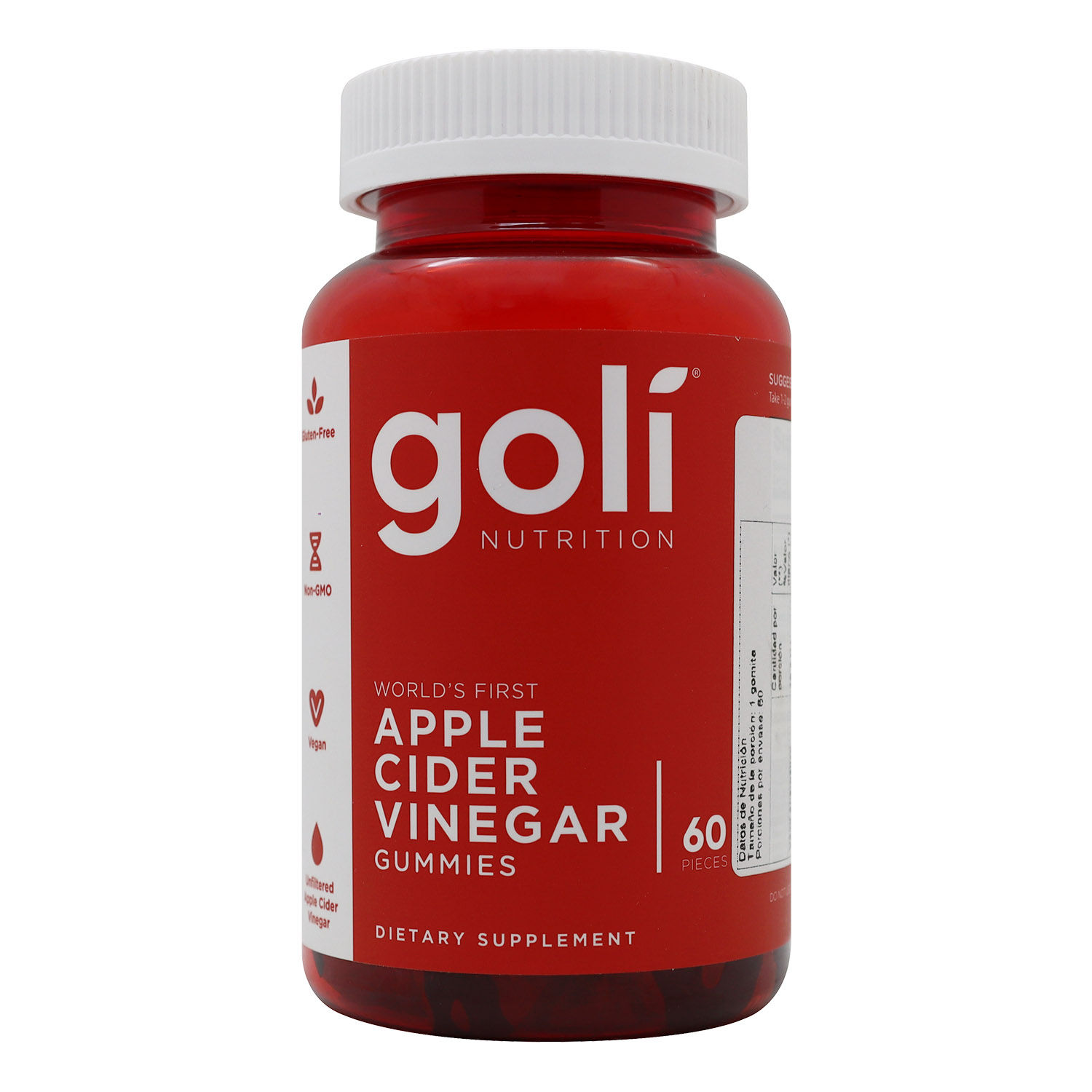 Suplemento Alimenticio Adulto Vinagre Manzana Gomita Goli