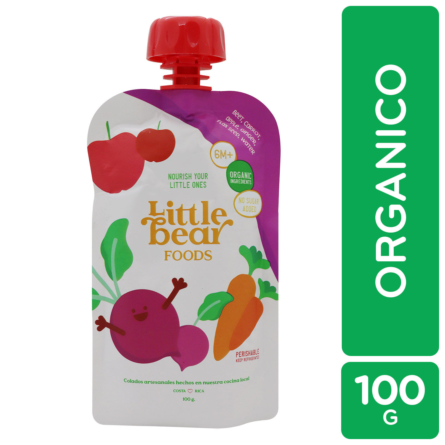 Colado Doy Pack Organico Remolacha Manzana Little Bear Foods