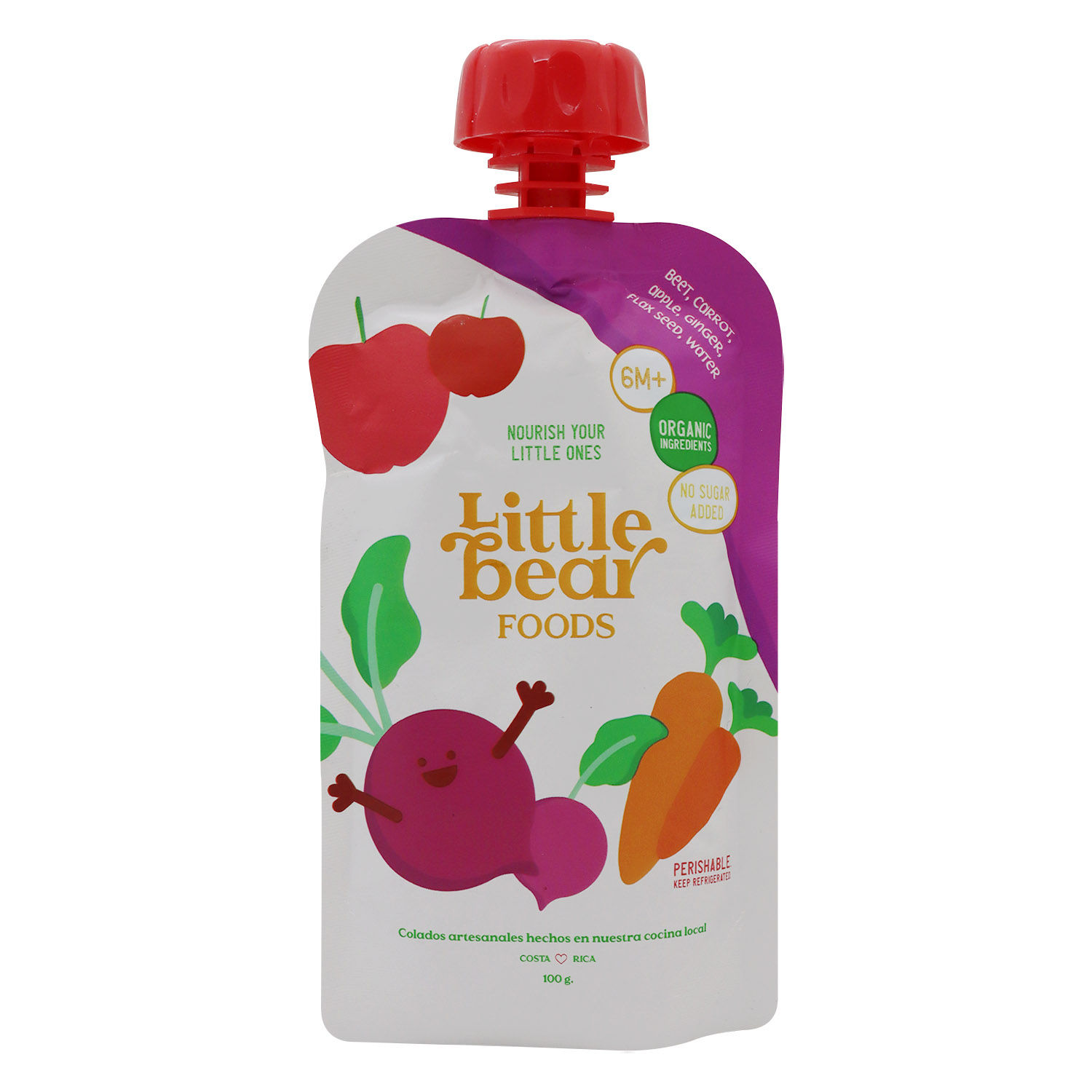 Colado Doy Pack Organico Remolacha Manzana Little Bear Foods