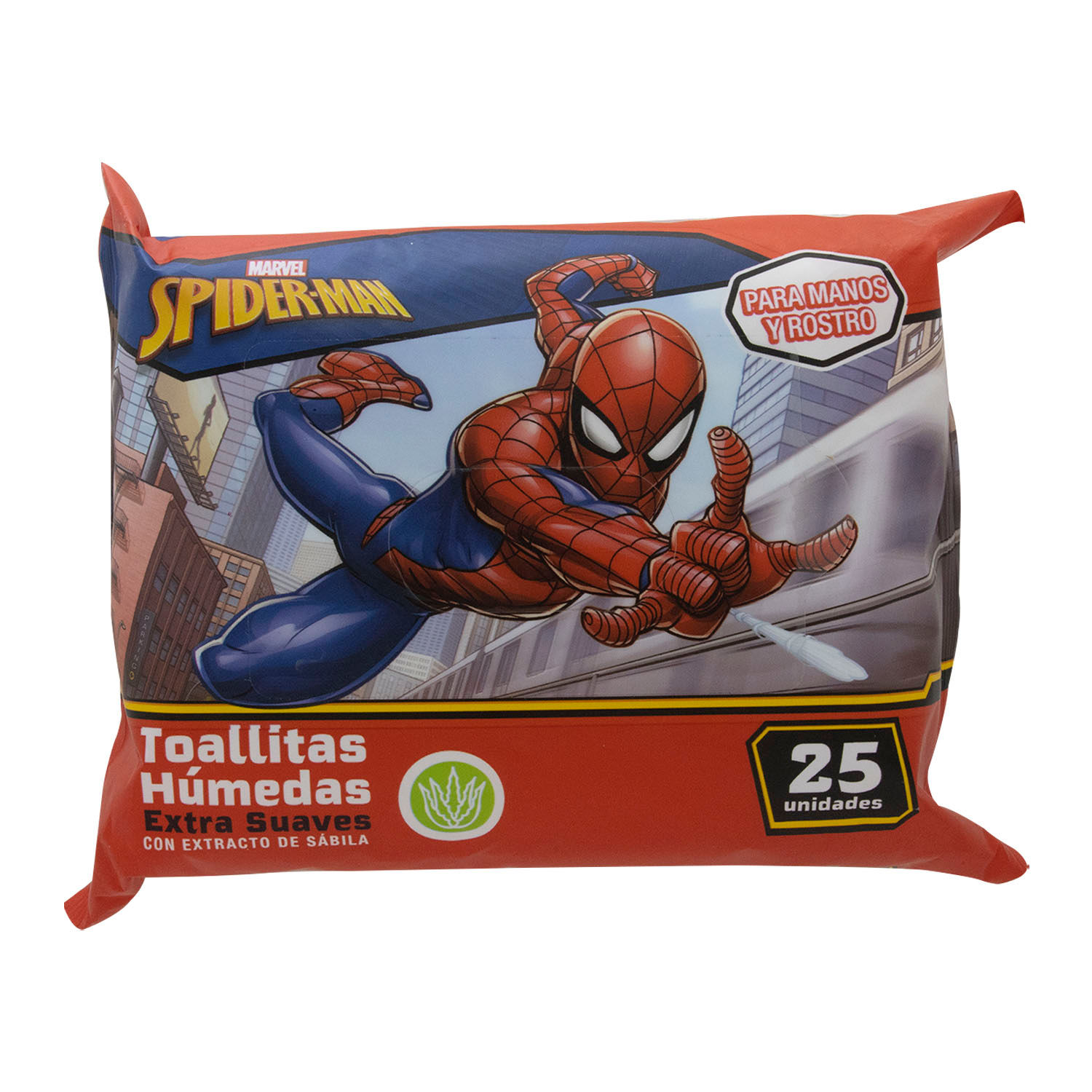 Toalla Humeda Con Aroma Spiderman Gelatti