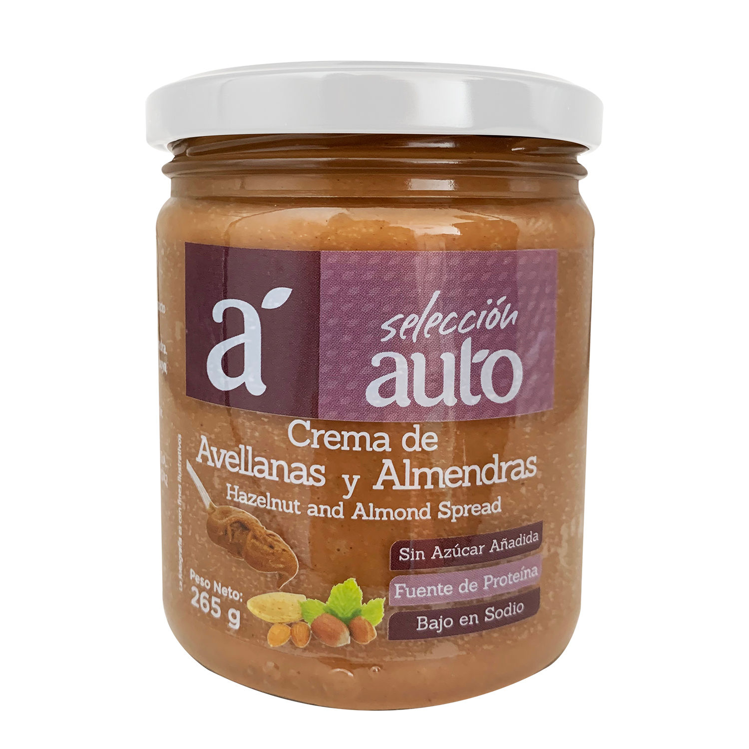 Crema De Avellanas Y Almendras Envase 265 G