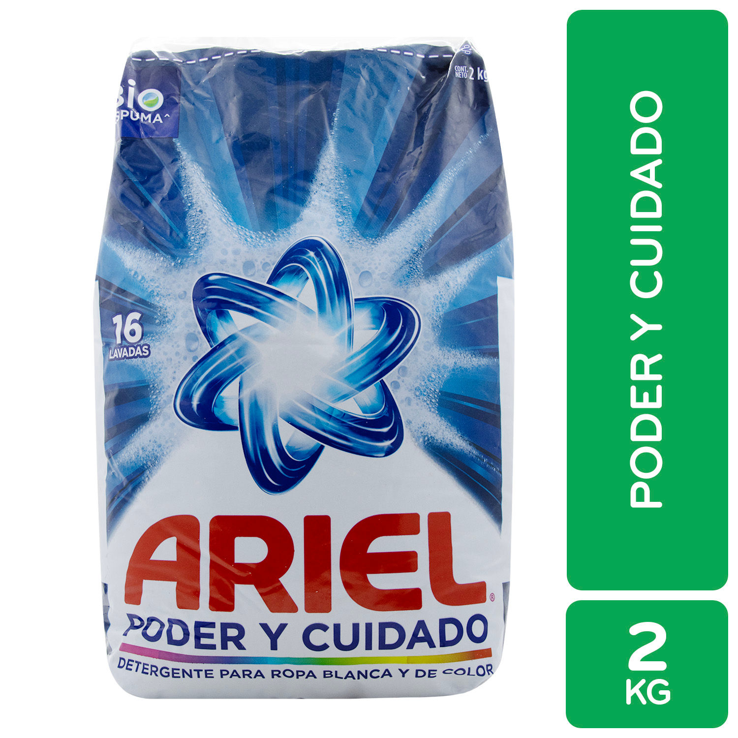 Detergente Polvo Poder Y Cuidado Ariel