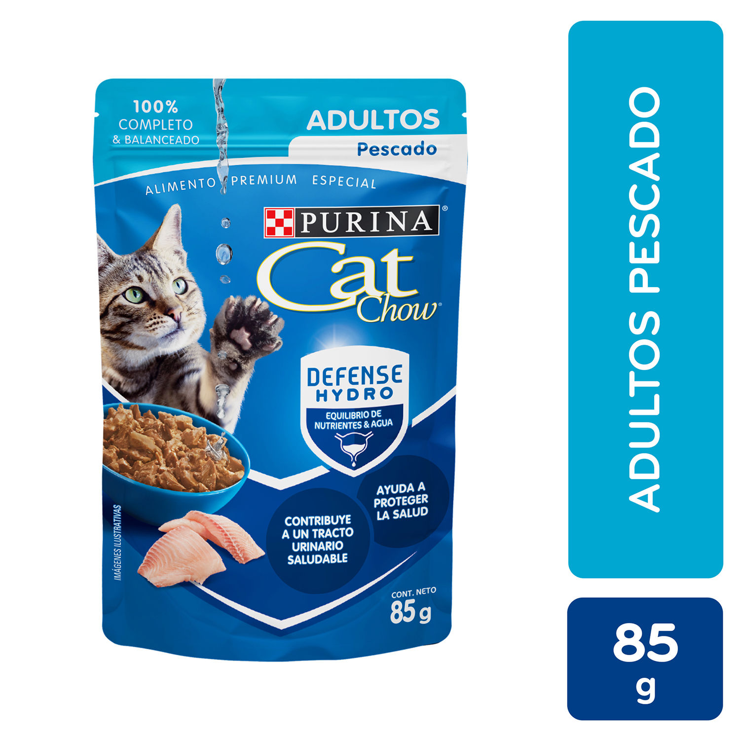 Alimento Gato Adulto Humedo Pescado Cat Chow