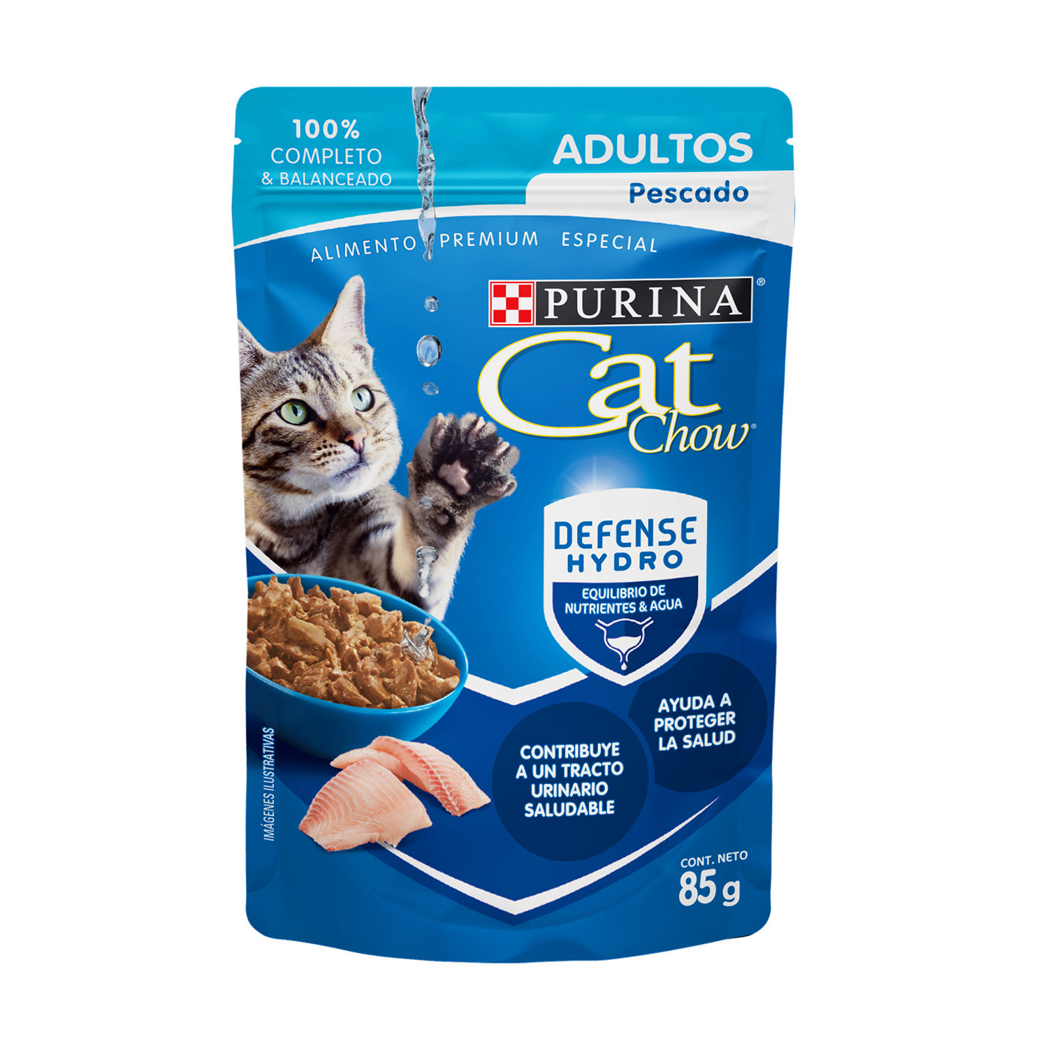 Alimento Gato Adulto Humedo Pescado Cat Chow