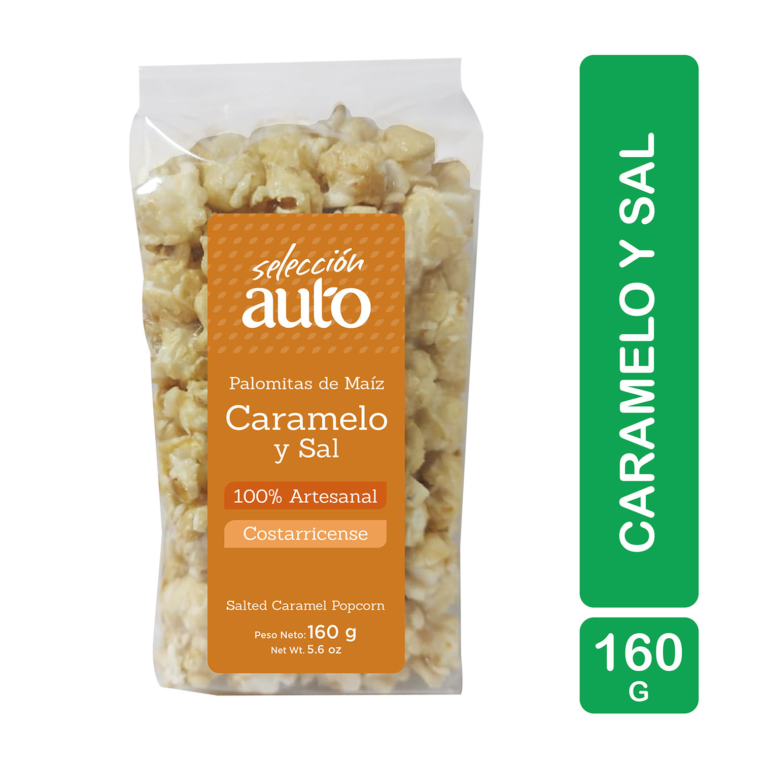 Palomitas Maiz Caramelo Y Sal Selección Auto Bolsa 160 G