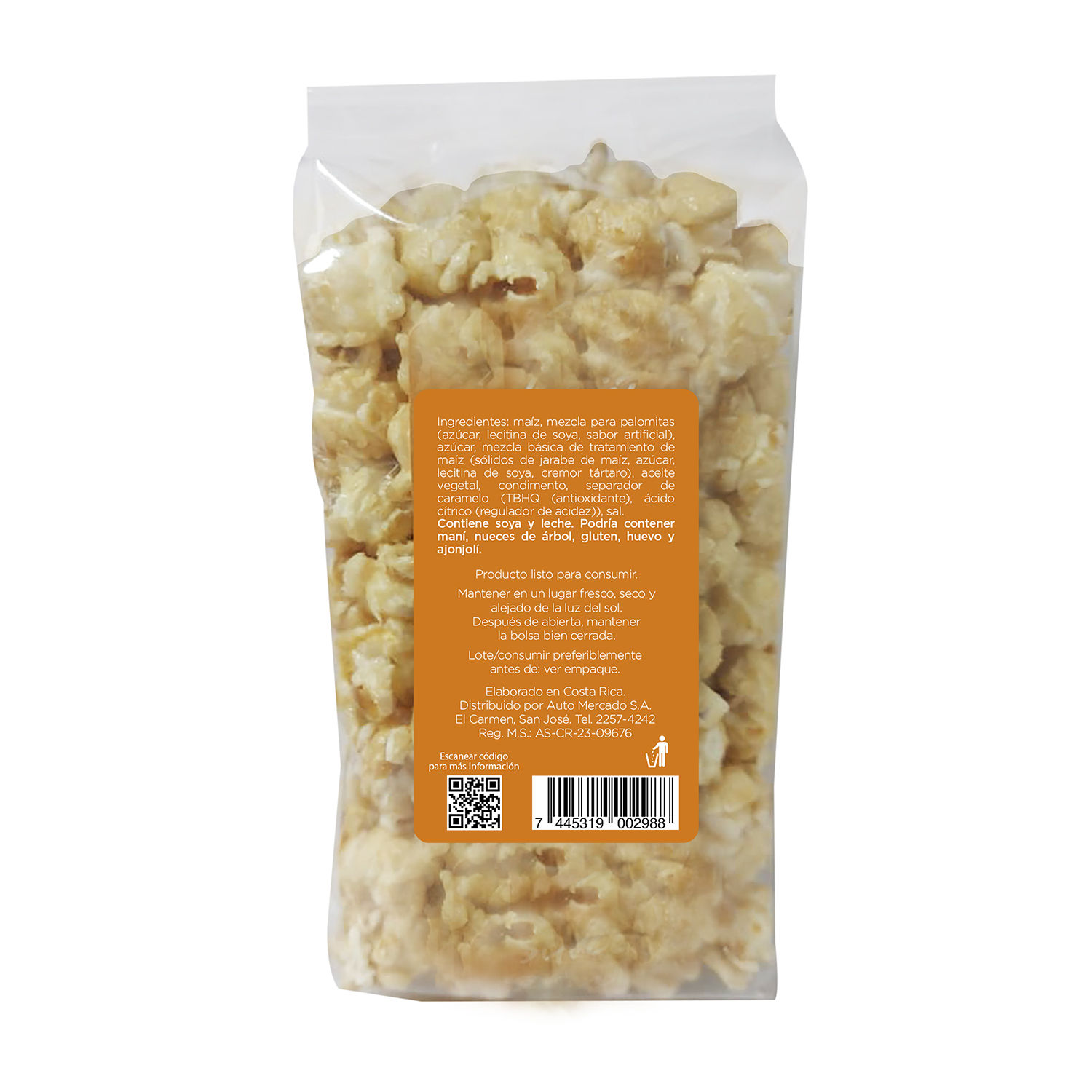 Palomitas Maiz Caramelo Y Sal Selección Auto Bolsa 160 G