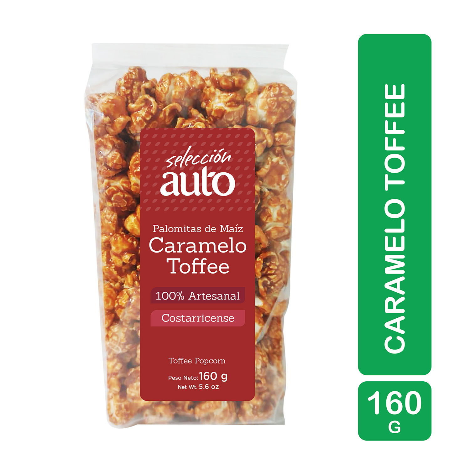 Palomitas Maiz Caramelo Toffee Selección Auto Bolsa 160 G