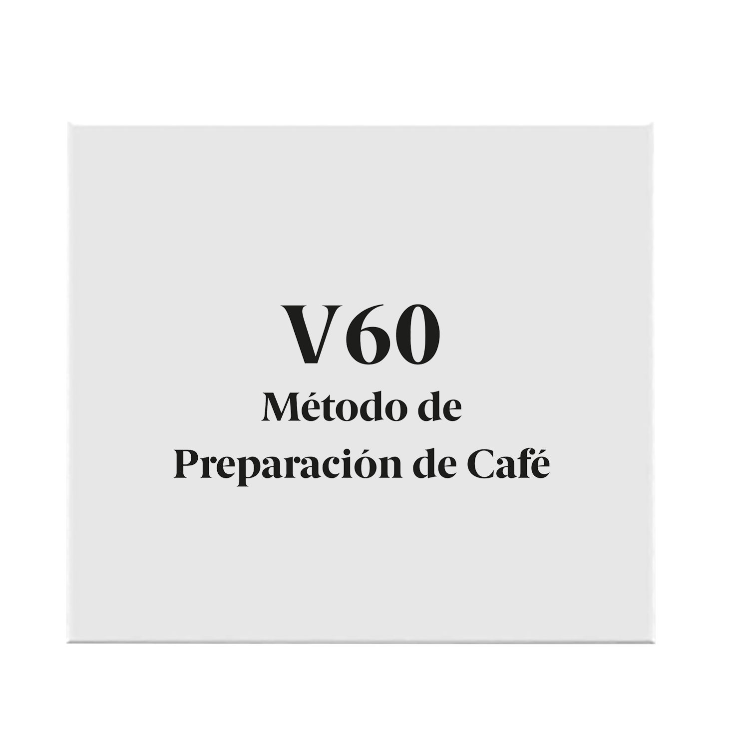 V60, Cuchara Y Filtros Unid