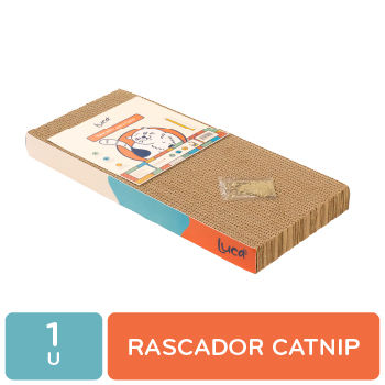 JUGUETE RASCADOR CATNIP PARA GATO LUCA