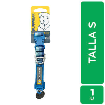 COLLAR PERRO TALLA S CELESTE SUAVE RUFFWEAR
