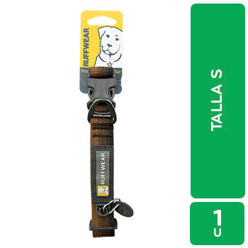 COLLAR PERRO TALLA S CAFÉ SUAVE RUFFWEAR