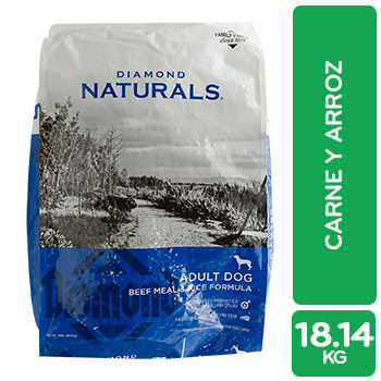 ALIMENTO PERRO ADULTO SECO RES - ARROZ CON PROBIÓTICOS DIAMOND NATURALS