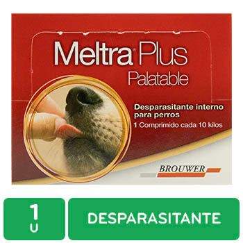 MELTRA DESPARASITANTE INTERNO PERRO COMPRIMIDOS