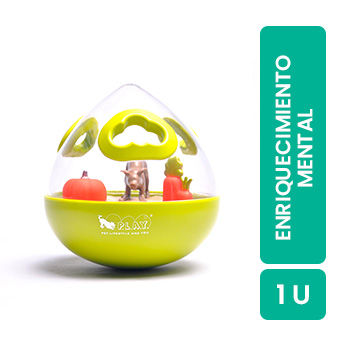 BOLA TREATS INTERACTIVA VERDE P.L.A.Y