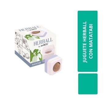 ACCESORIO P. GATO JUGUETE BOLA CON VENTOSA M-PETS
