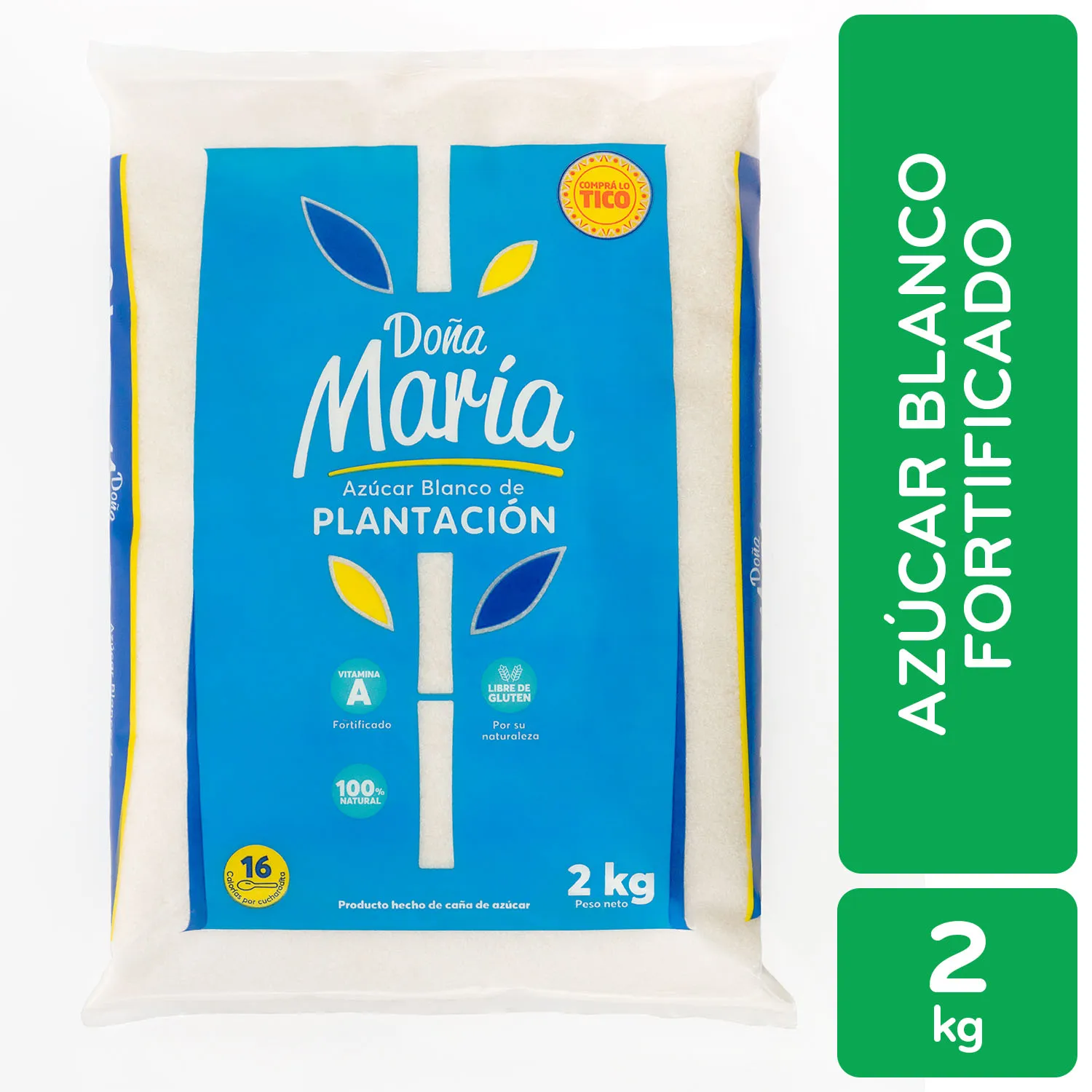 Azucar Blanco Dona Maria Paquete 2000 G