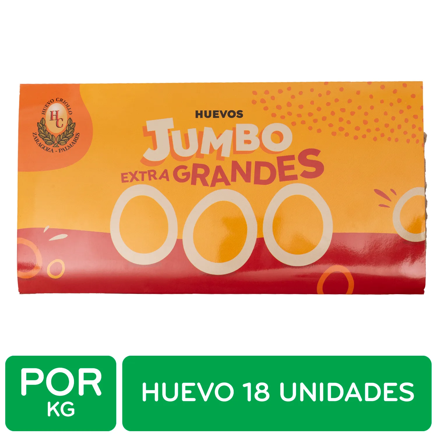 Huevo Rojo 18 Und Extra Grande Criollo Kilogramo