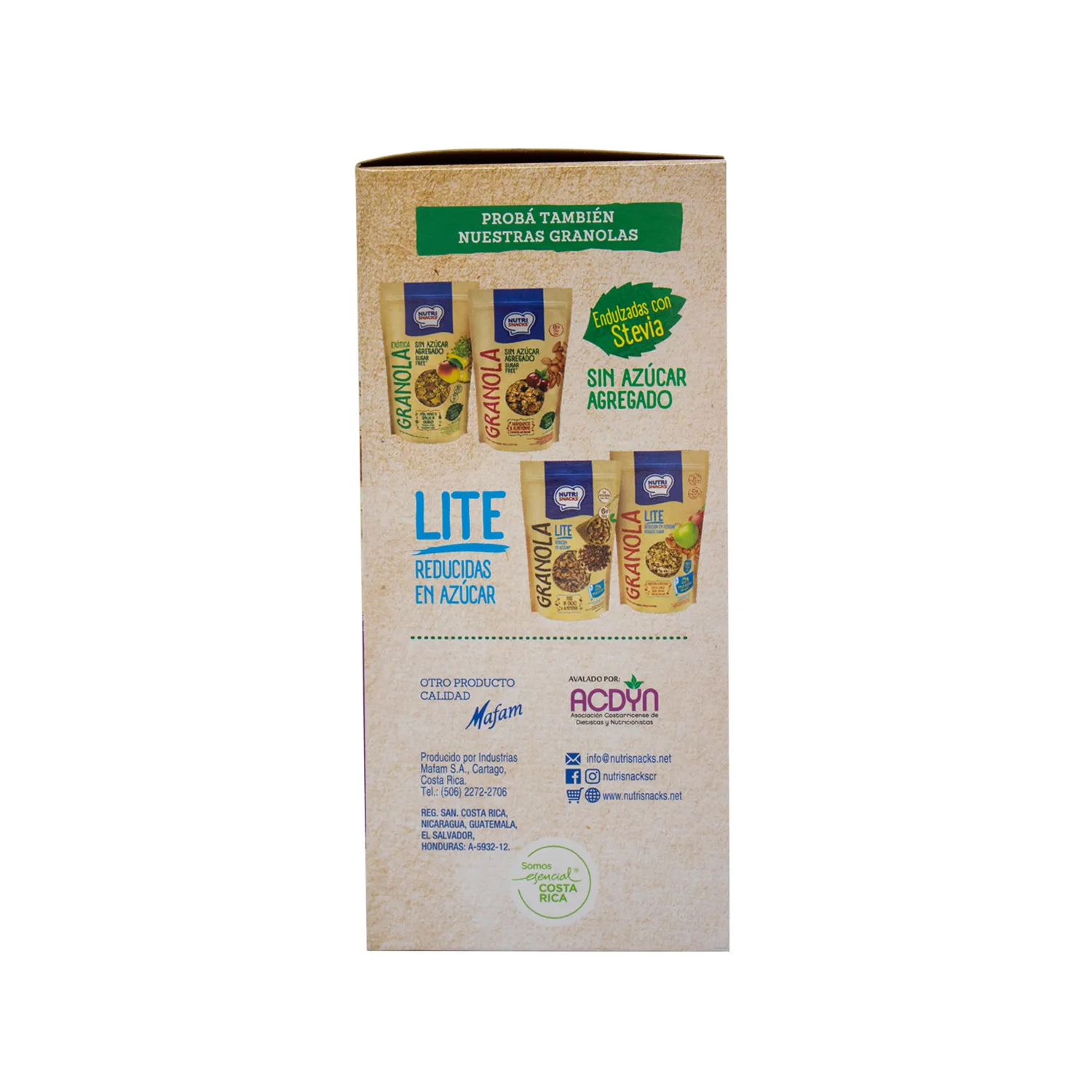 Galleta Dulce Avena Pasas Nutrisnacks Caja 240 G