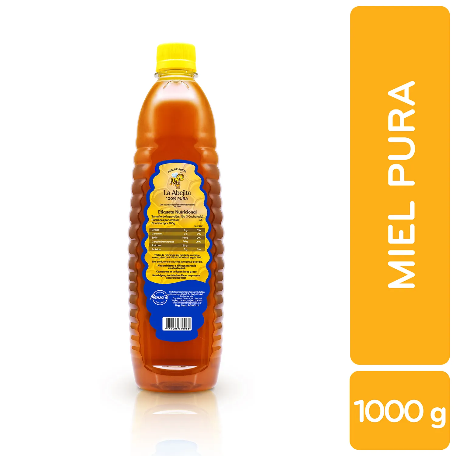 Miel Pura La Abejita Botella 1000 Ml