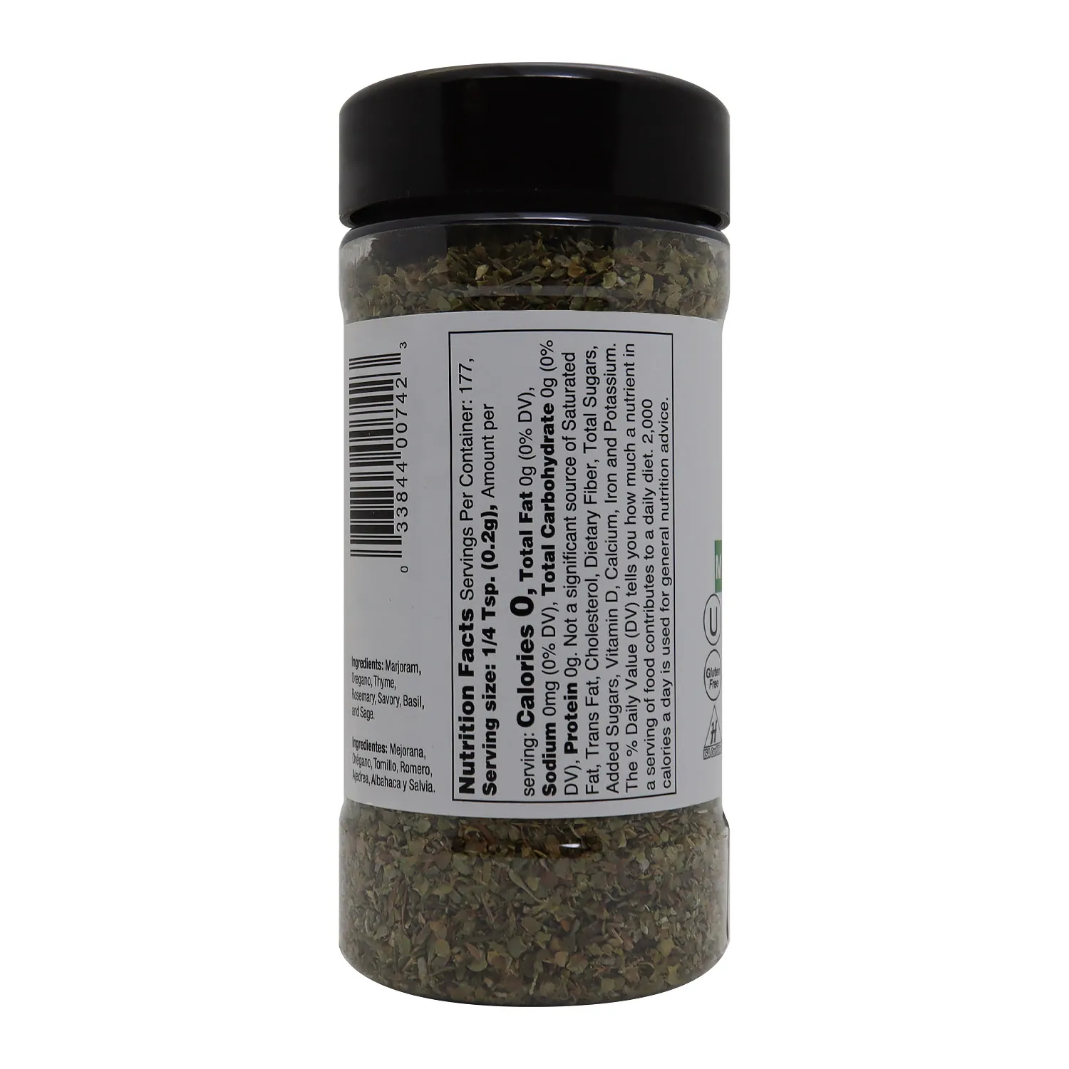 Sazonador Italiano Badia Envase 35.4 G
