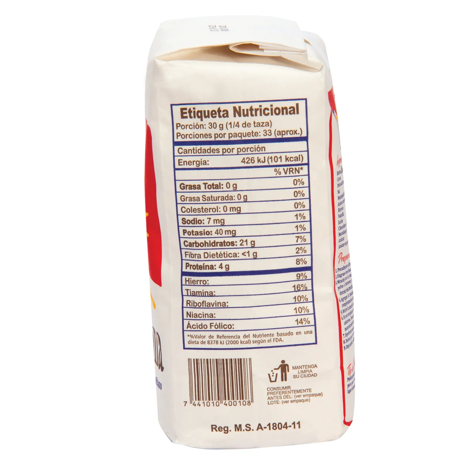 Harina Trigo Nacarina Paquete 1000 G