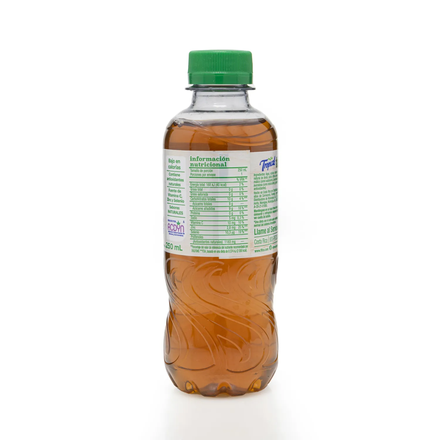 Bebida Te Líquido Limón Tropical Botella 250 Ml