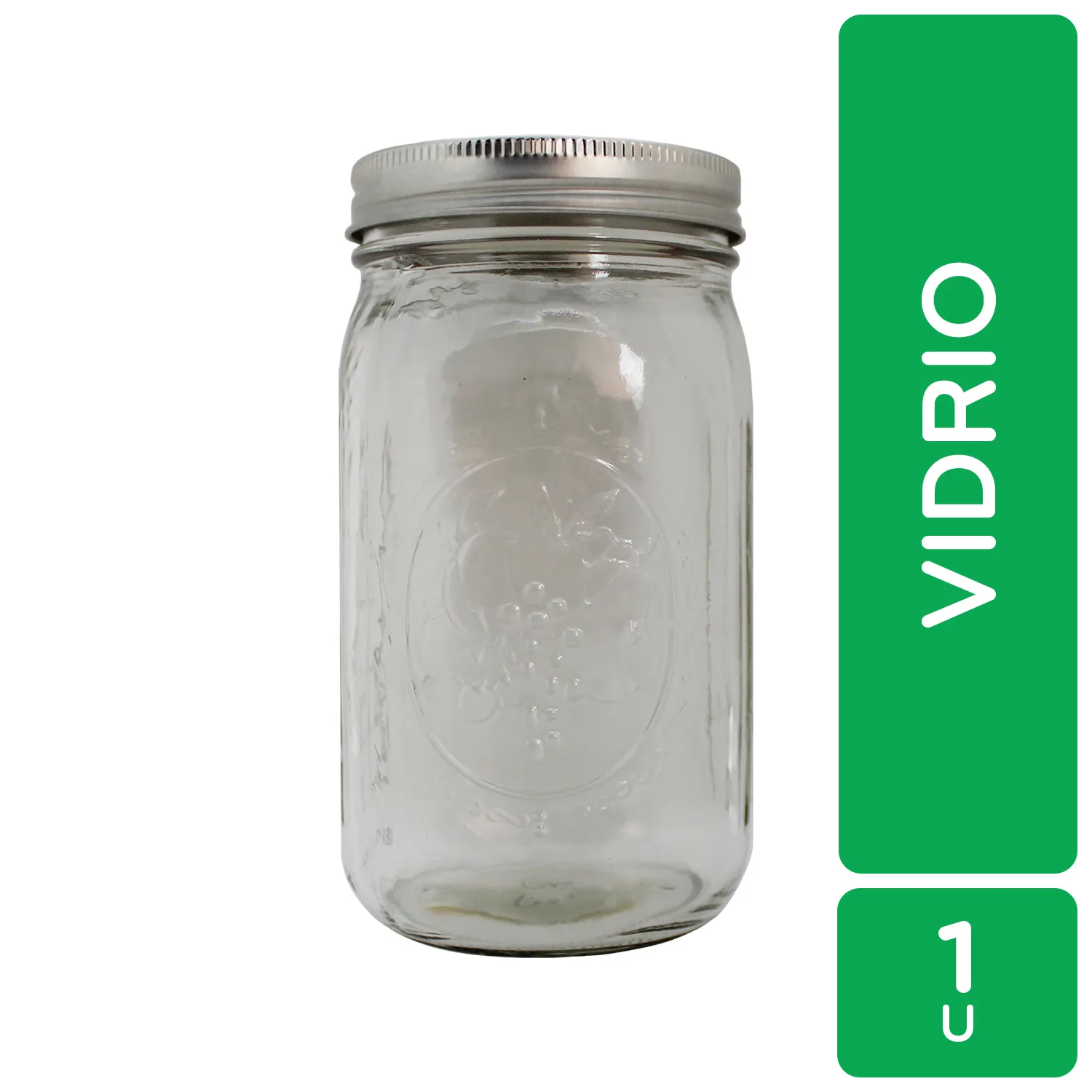 Cocina Frasco Boca Ancha Vidrio 947 Ml Ball Unidad