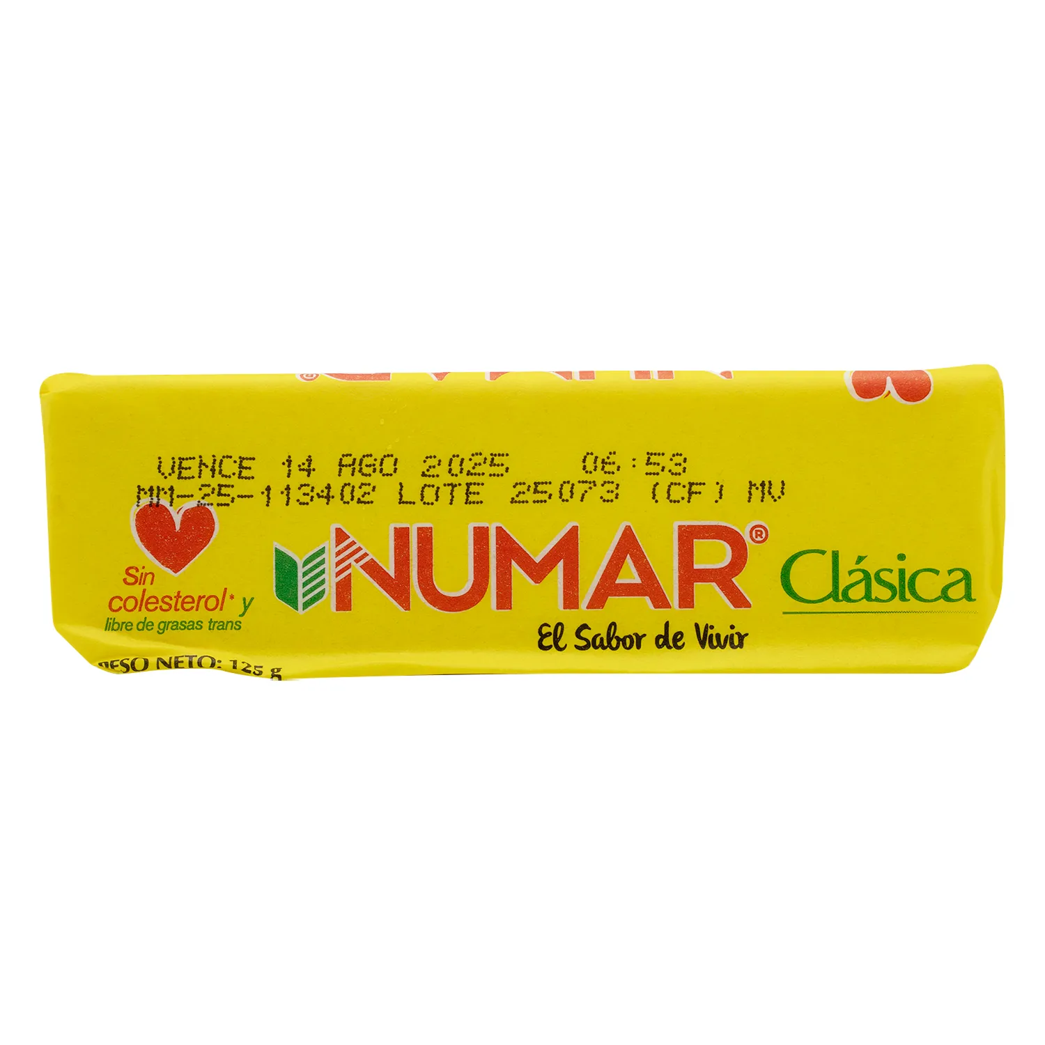Margarina Barra Numar