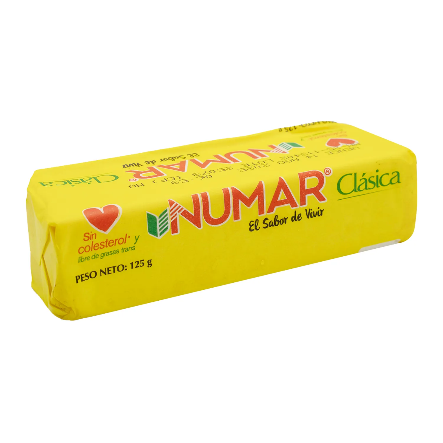 Margarina Barra Numar