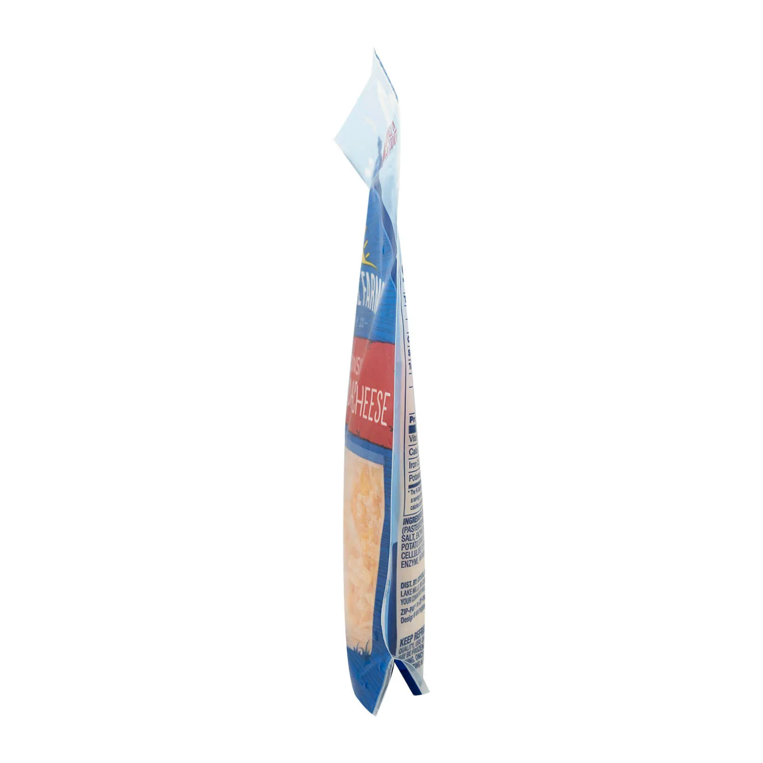 Queso Cheddar Sharp Rallado Crystal Farms Paquete 225 G