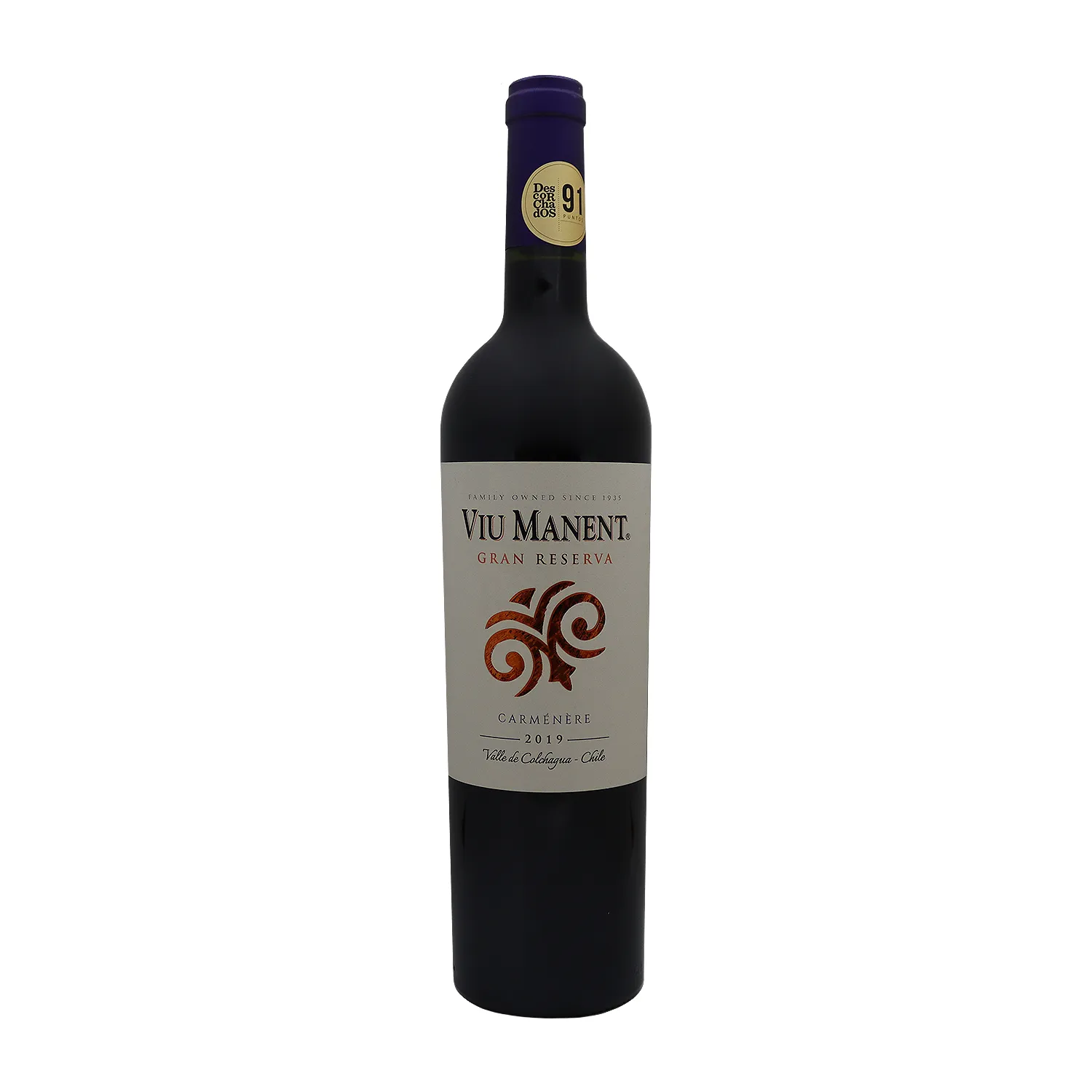 Vino Tinto Chile Carmenere Gran Reserva Viu Manent