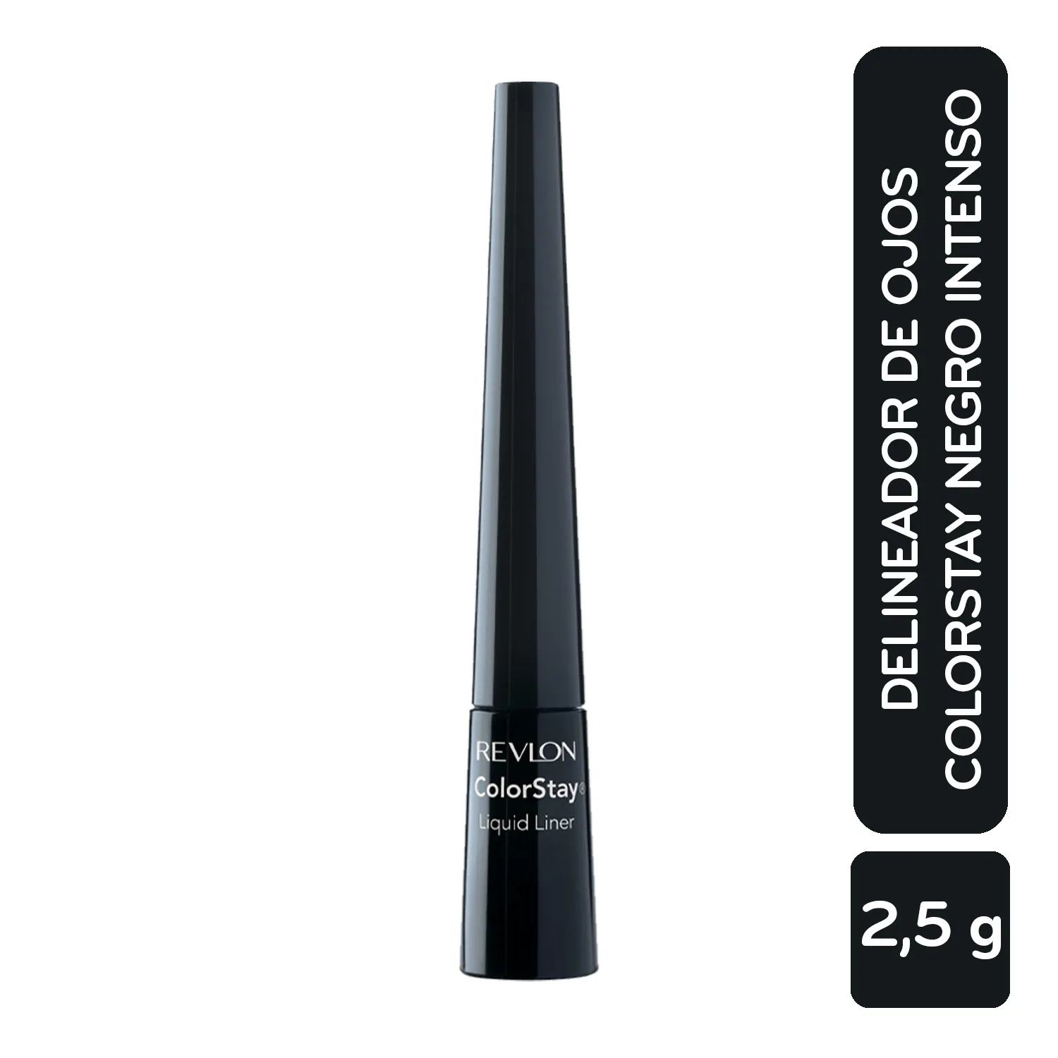 Delineador De Ojos Liquido Negro Inten 251 Revlon Blister 2.5g