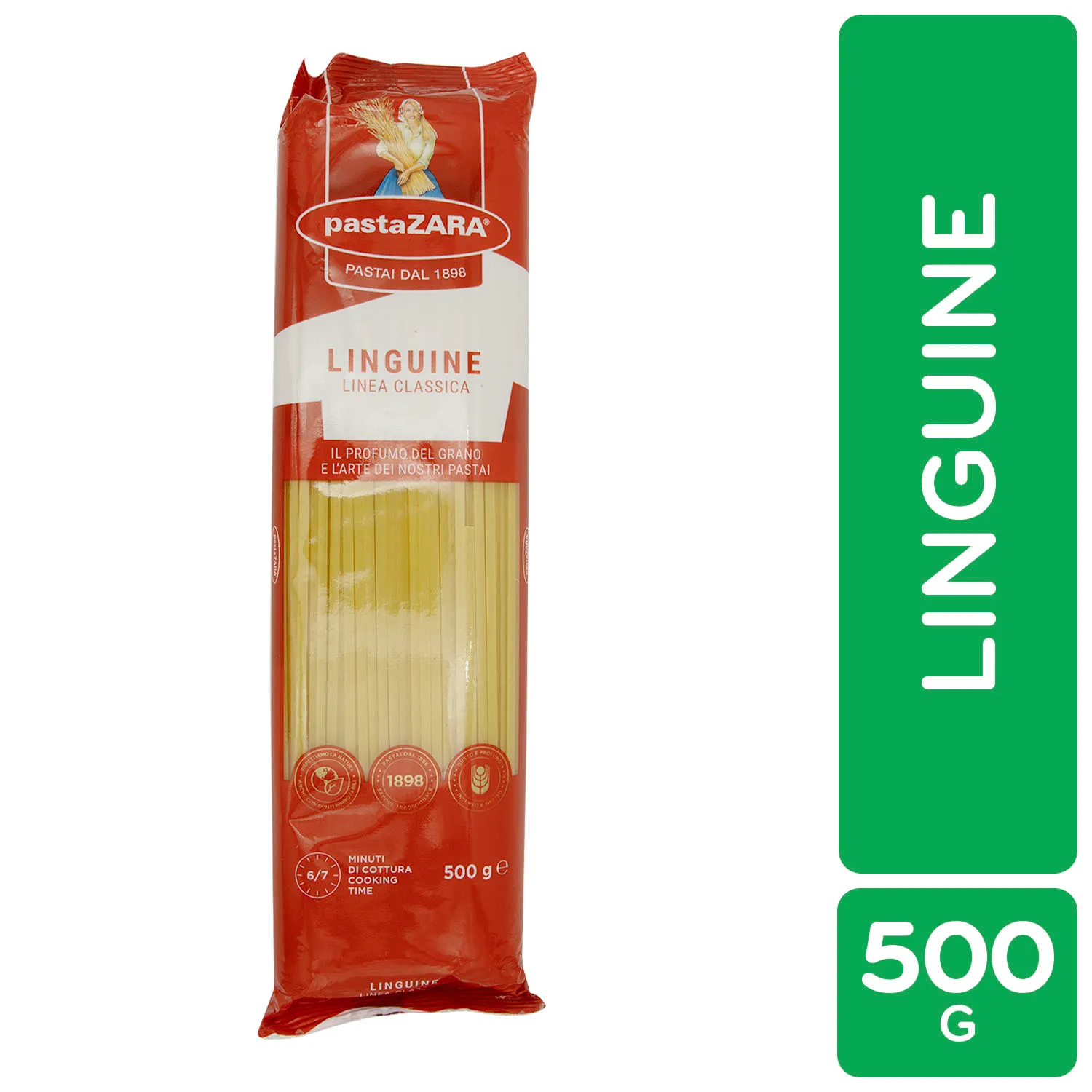 Pasta Alimenticia Lengua #11 Pasta Zara Paquete 500 G