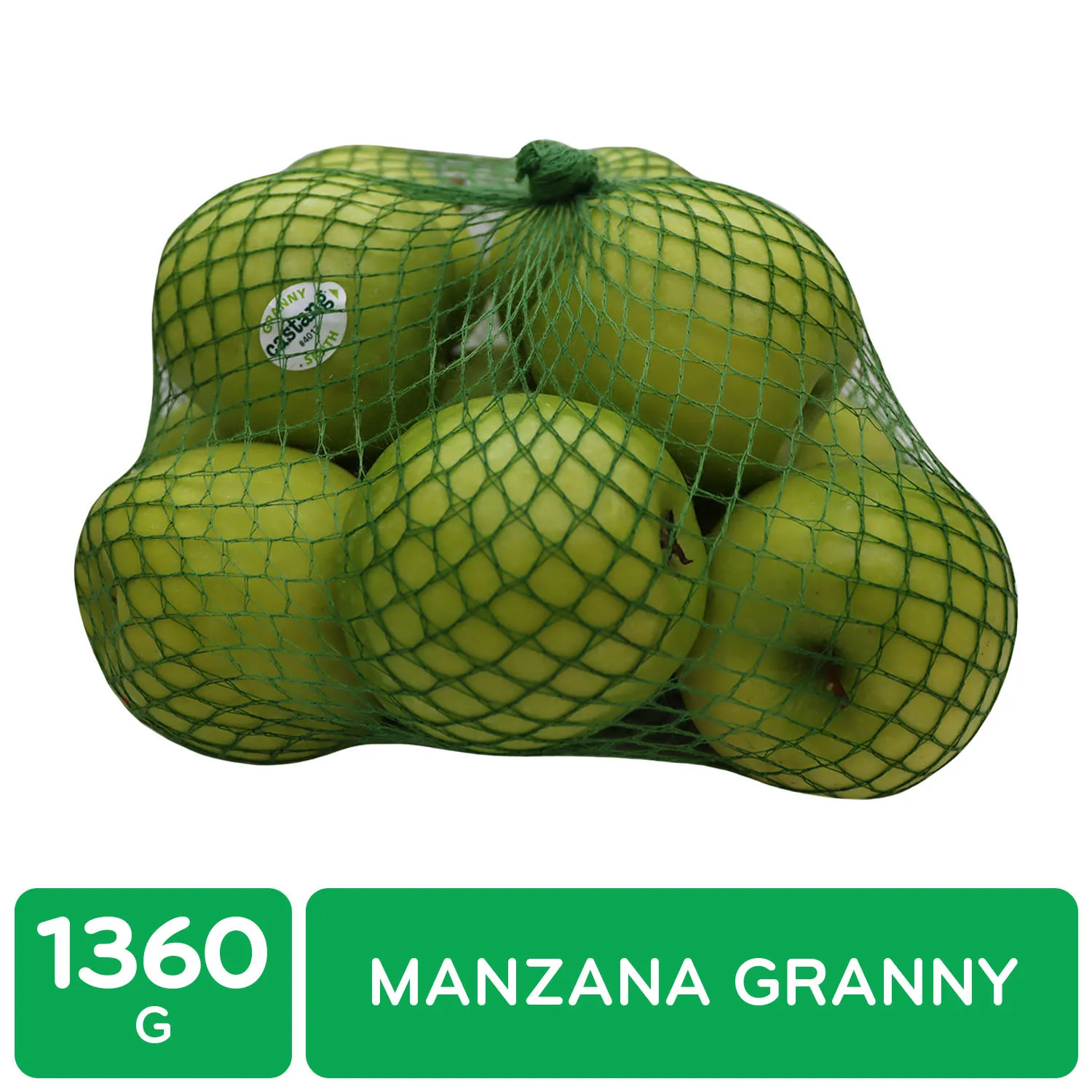 Manzana Granny Importada Auto Mercado Paquete 1360 G