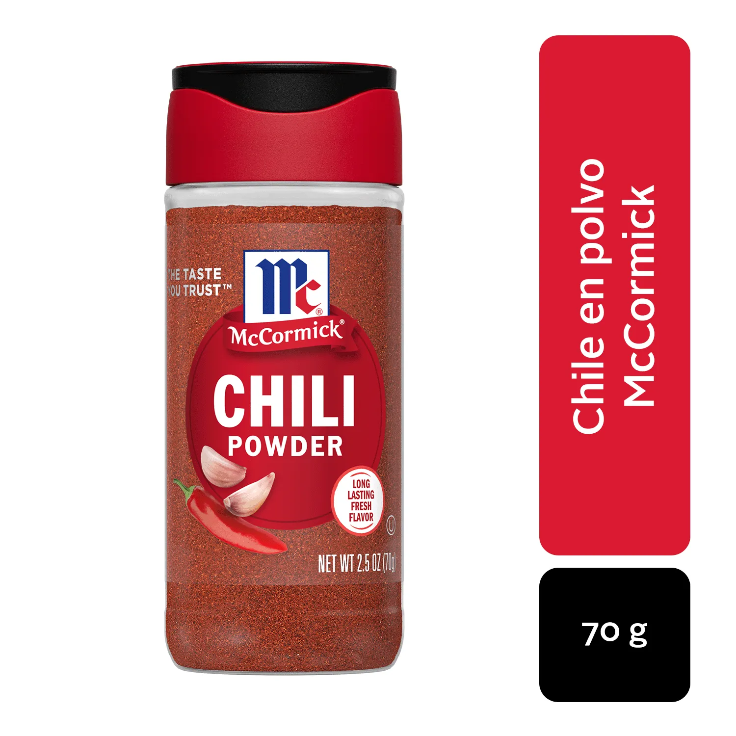 Chile Polvo Mc Cormick Envase 70 G