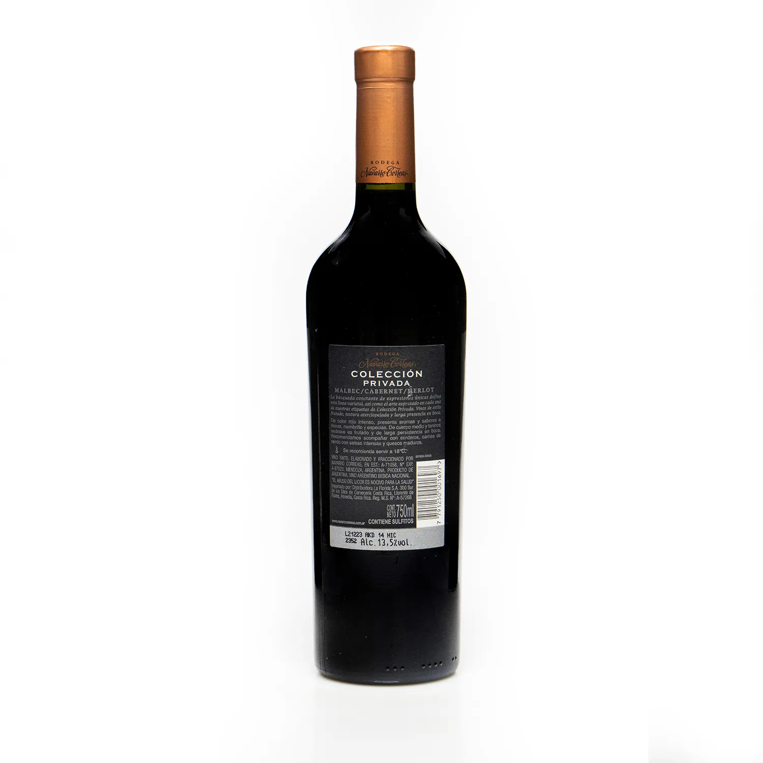 Vino Tinto Argentina Blend Navarro Correas Botella 750 Ml