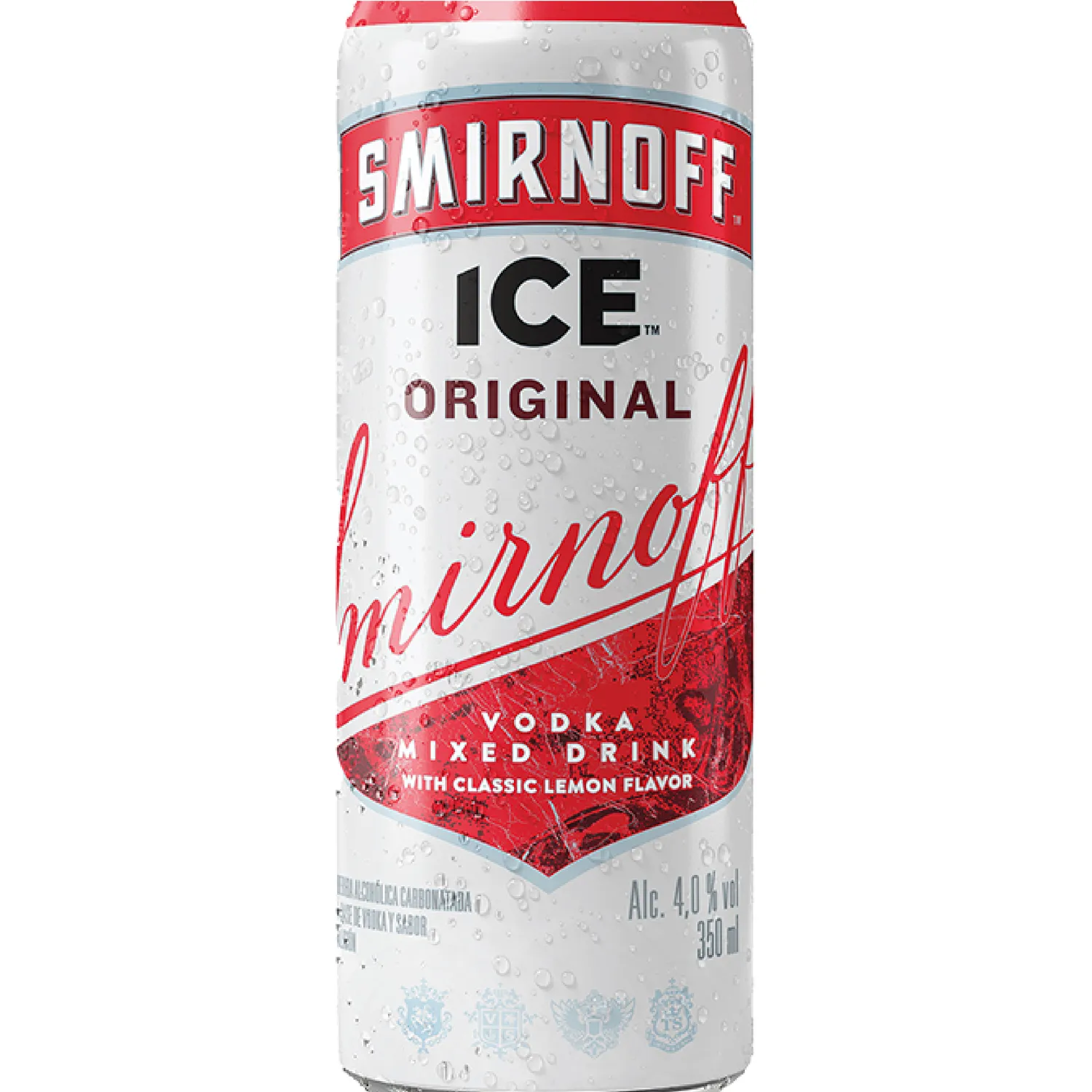 Rtd Vodka Ice Smirnoff Lata 350 Ml