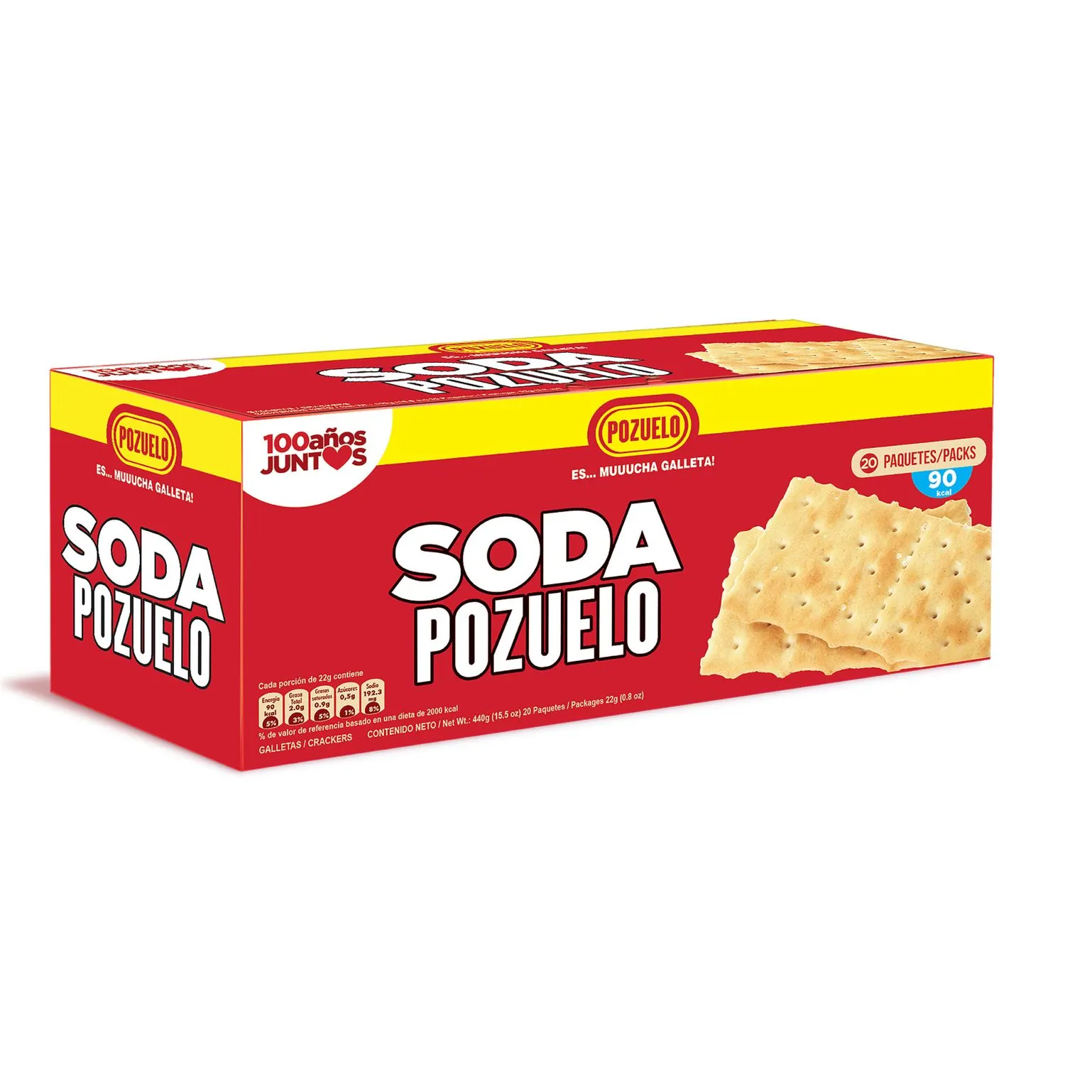 Galleta Soda Pozuelo Caja 440 G