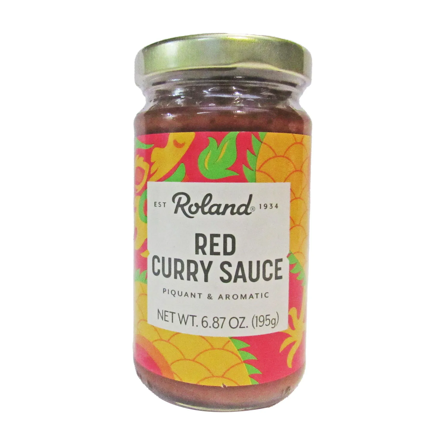 Curry Rojo Pasta Roland Envase 195 G